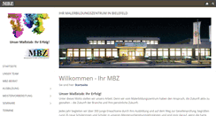 Desktop Screenshot of mbz.de
